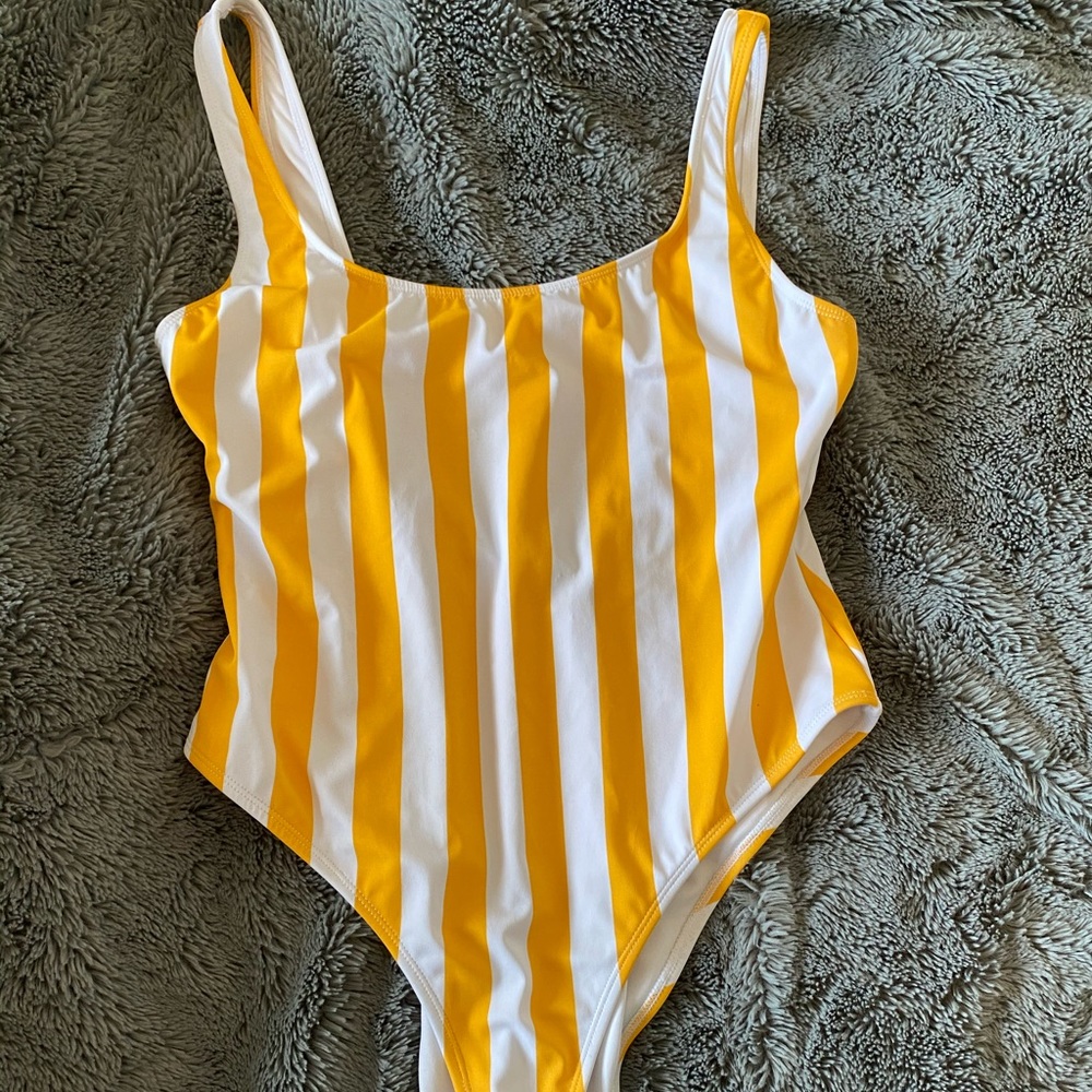 Yellow Swimsuit